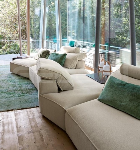 Gravity-sofa угловой модульный диван с шезлонгом пух перо_0